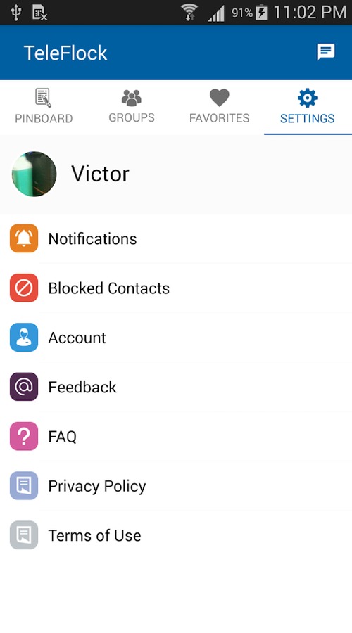 Teleflock screenshot 2