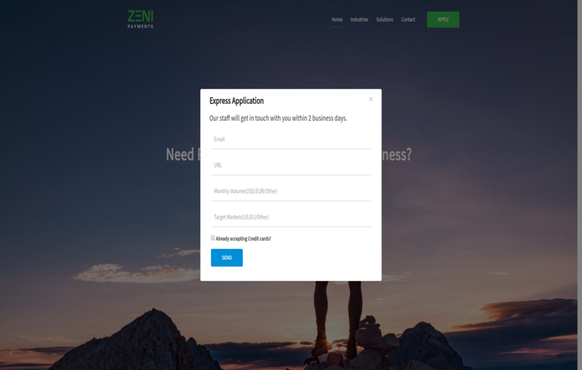 Zeni Payments screenshot 2