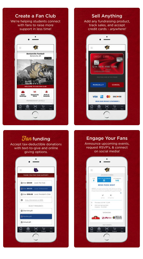 Fan Club Fundraising screenshot 1