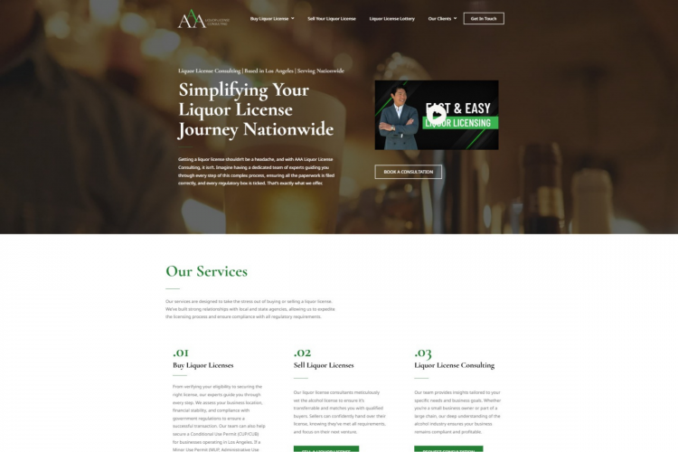 Scaling a Liquor Consultant: Local to National screenshot 1