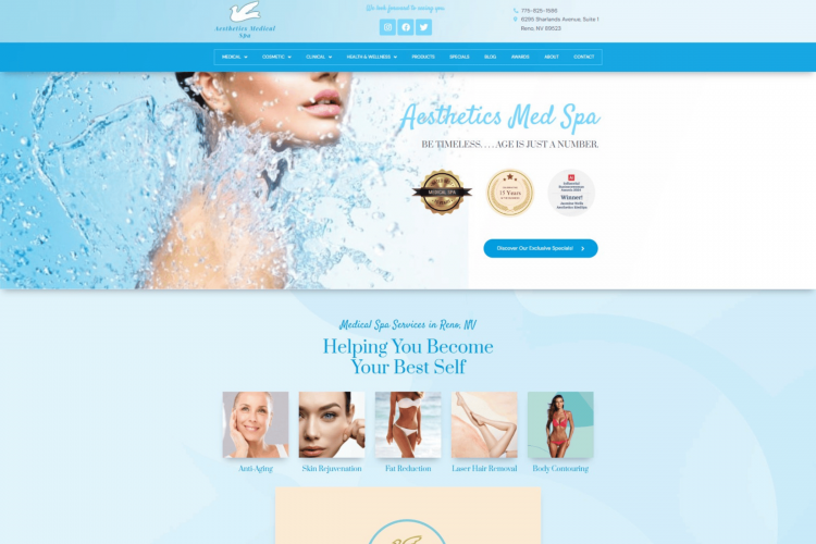 Dominating Local Search for Med Spa Services screenshot 1