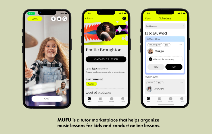 MUFU — live musical lessons screenshot 1
