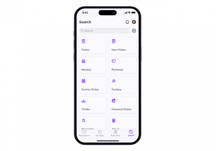 Mobile App for Seamless Reading Experience screenshot 5