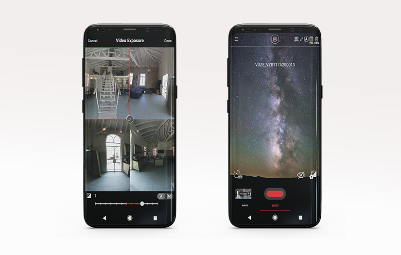 Vuze Camera – IoT-powered App for a Remote Control screenshot 2