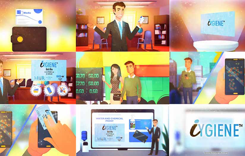 Micro Fiber Business Card Explainer Video - Anideos screenshot 1