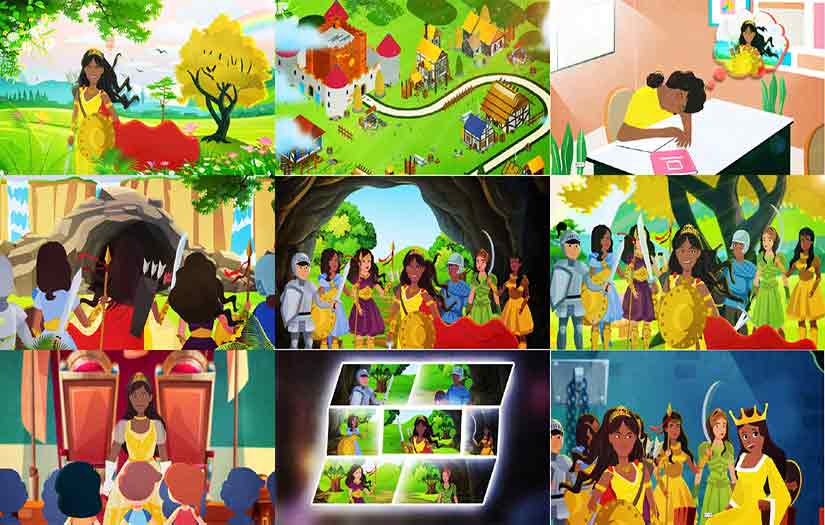 Adventure in Dreamland - 2D Animation by Anideos screenshot 1