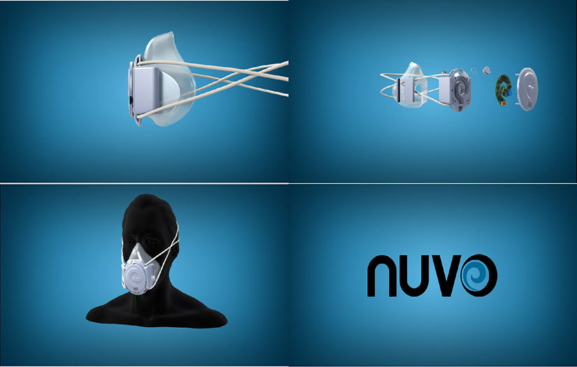 Nuvo Mask - 3D animation by Anideos screenshot 1