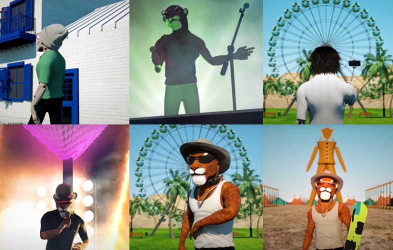 3D Lion's NFT Promotional Video screenshot 1