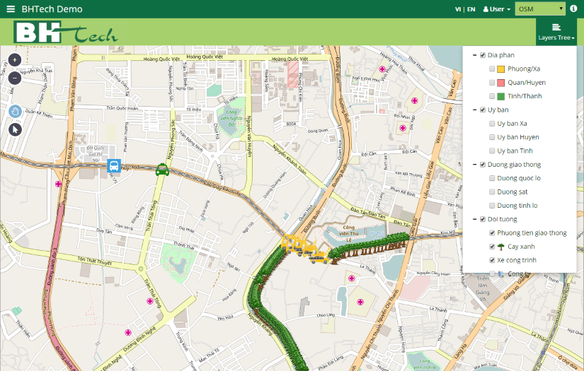 Street Trees and Office locations Management screenshot 1