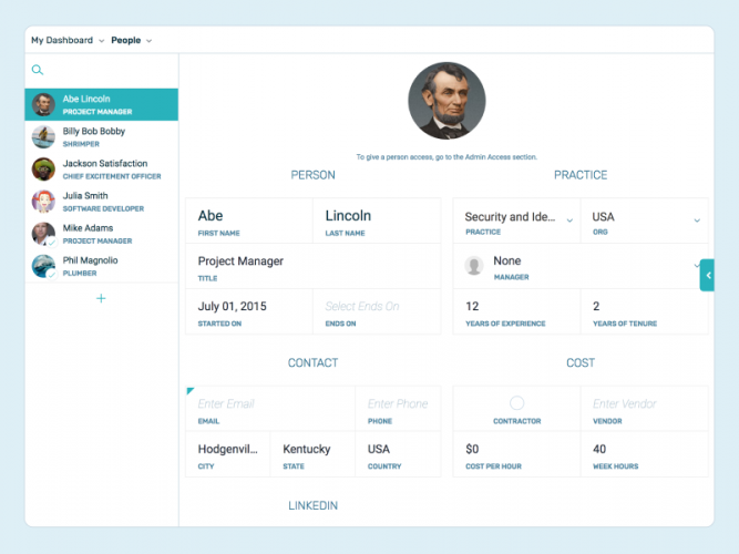 Resource Planning & CPQ System For Professional Services screenshot 3