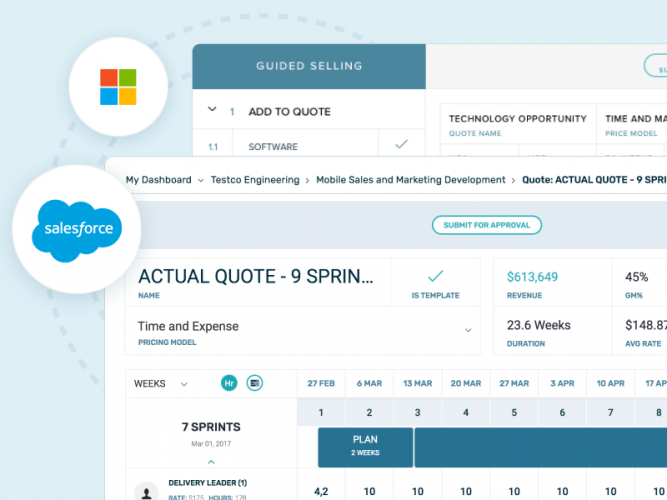 Resource Planning & CPQ System For Professional Services screenshot 1