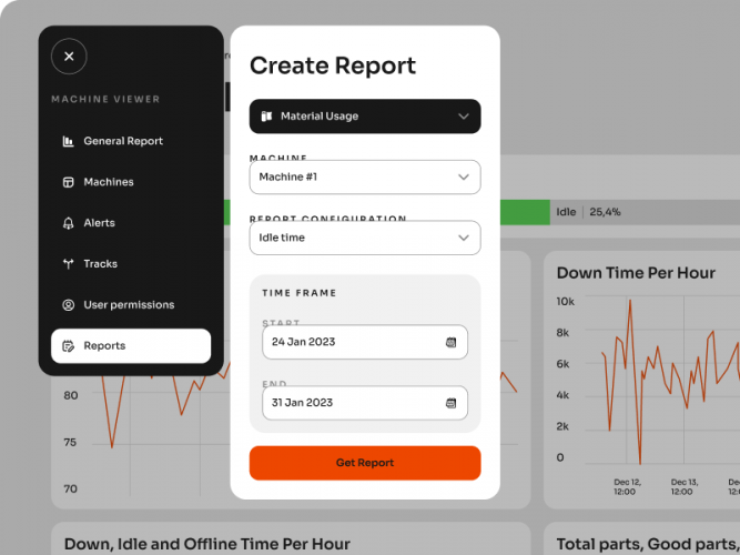 Machine Uptime Monitoring Software screenshot 2