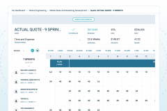 Resource Planning & CPQ System For Professional Services