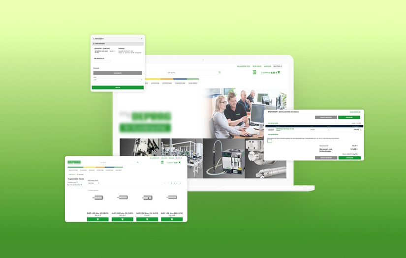 B2B eCommerce custom solution screenshot 1