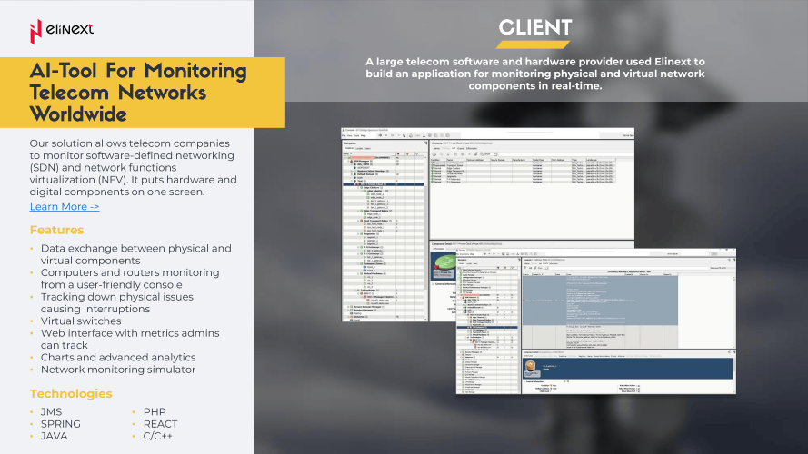 AI-Tool For Monitoring Telecom Networks Worldwide screenshot 1