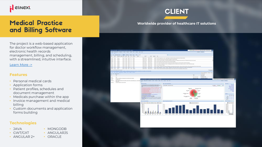 Medical Practice and Billing Software screenshot 1