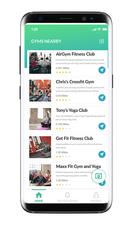 Booking App - Book Gym from fitness App screenshot 3