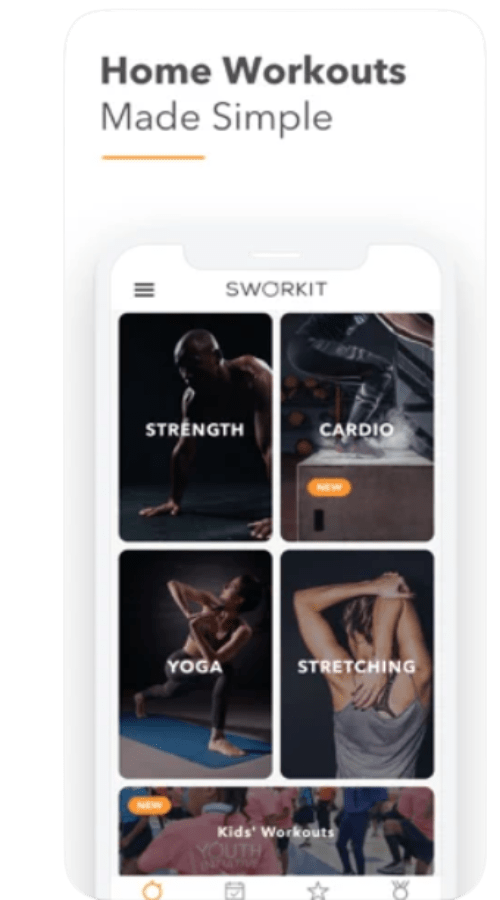 Sworkit screenshot 2