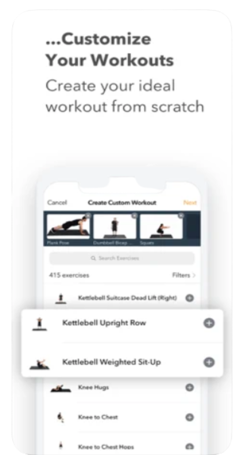Sworkit screenshot 3