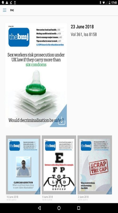 British Medical Journal screenshot 5