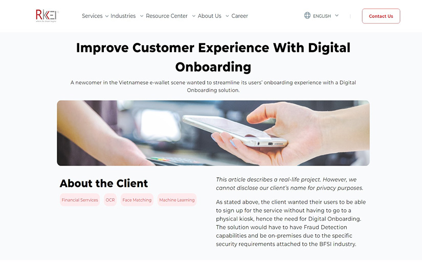 Improve Customer Experience With Digital Onboarding screenshot 1