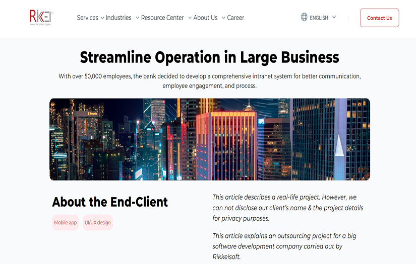 Streamline Operation in Large Business screenshot 1