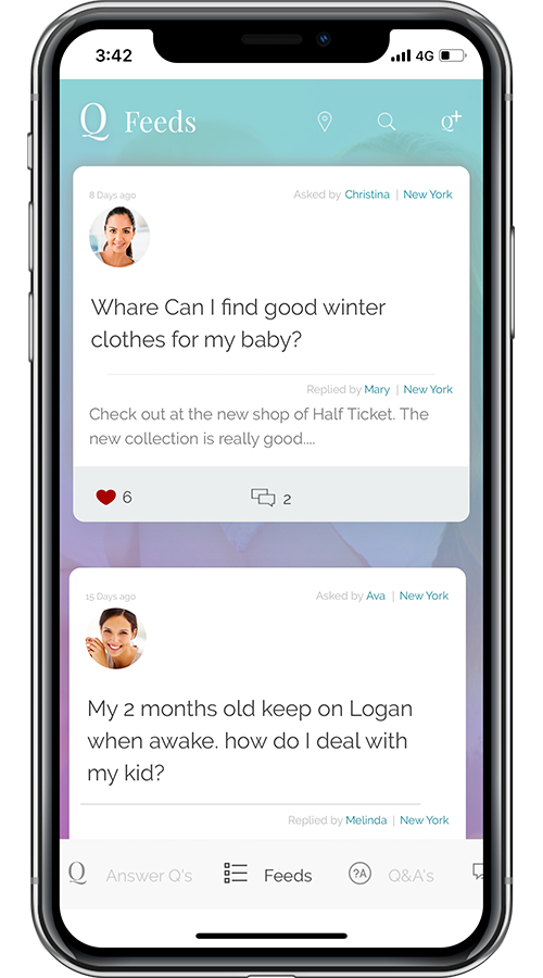 MyBabyQs - A Geo-Location Based Parenting App! screenshot 5