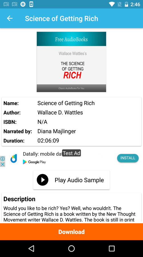 Free AudioBooks - Android & iOS App screenshot 2