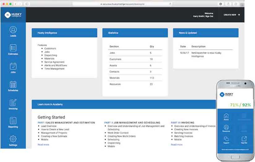 Husky Intelligence – Field Service Management Software screenshot 2