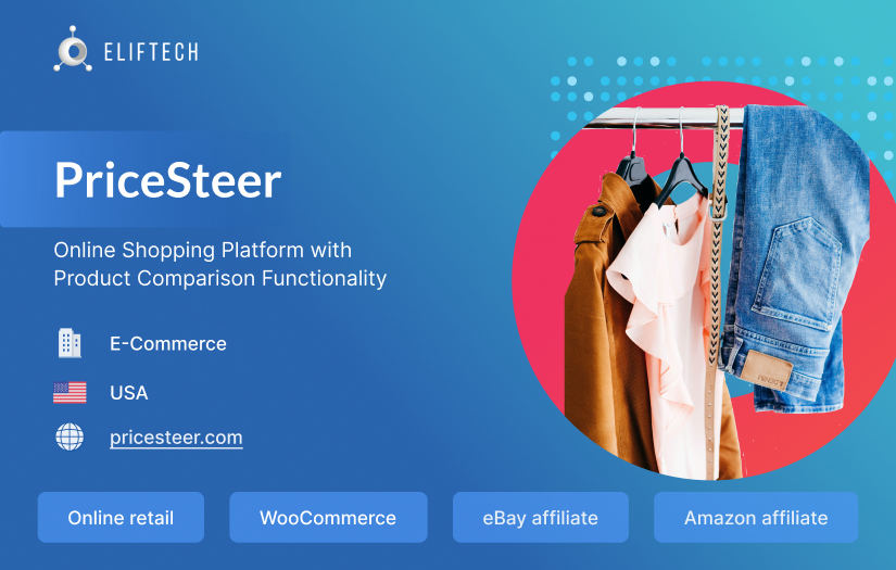 PriceSteer – Online Shopping Platform screenshot 1