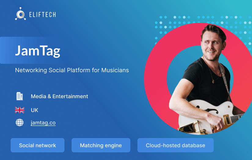 JamTag – Networking Social Platform for Musicians screenshot 1