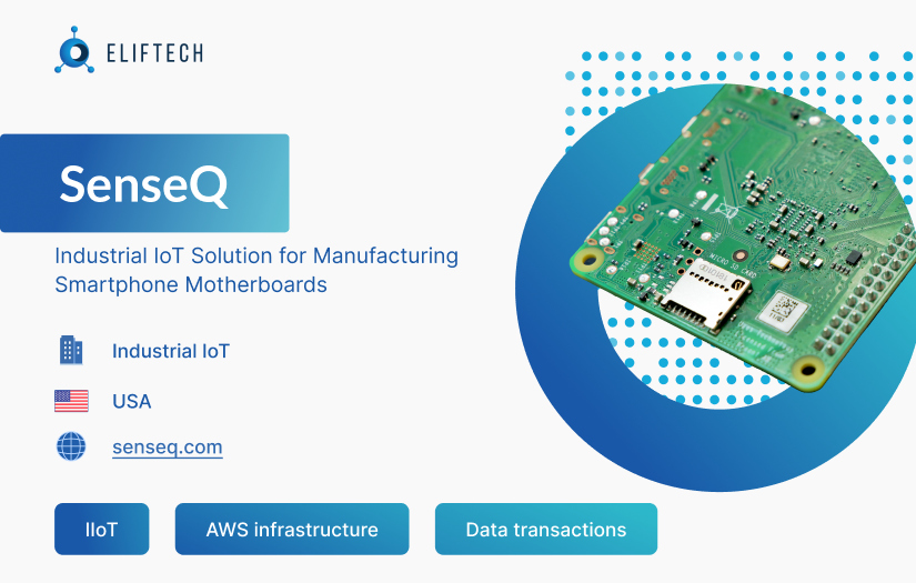 SenseQ – Industrial IoT Solution for Manufacturing screenshot 1