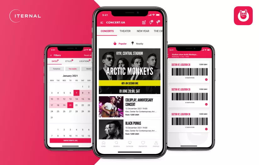 Ticket marketplace screenshot 1