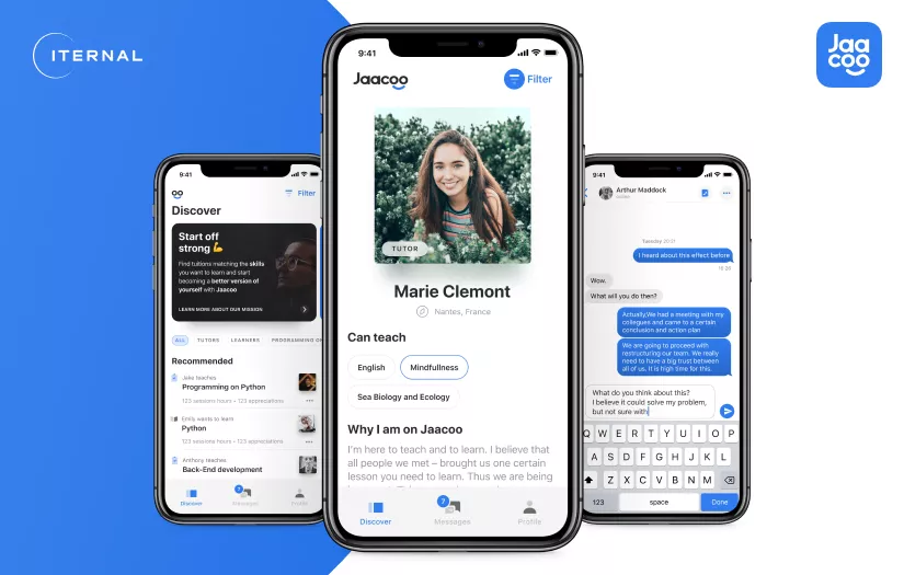 Learning and teaching c2c platform app screenshot 1