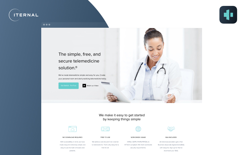 Secure telemedicine solution screenshot 1