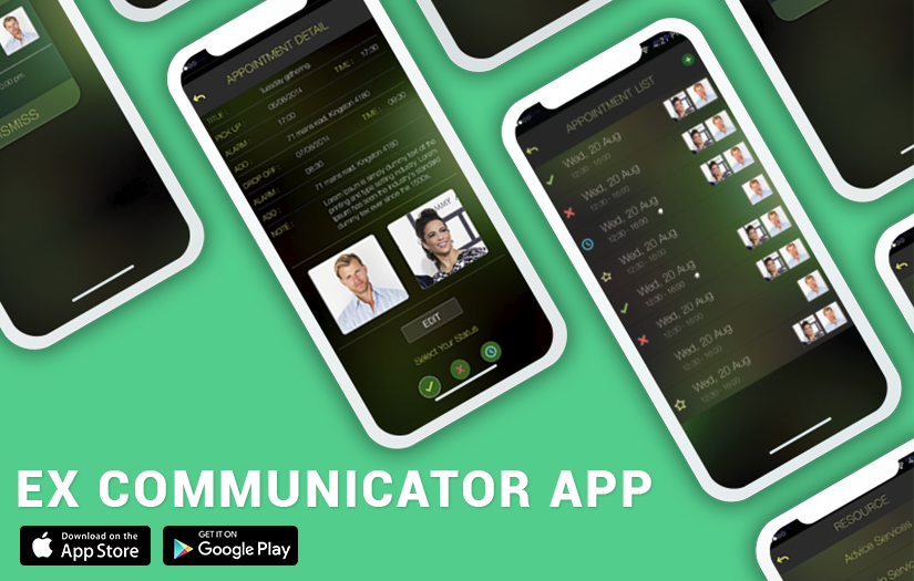 EX COMMUNICATOR APP screenshot 1