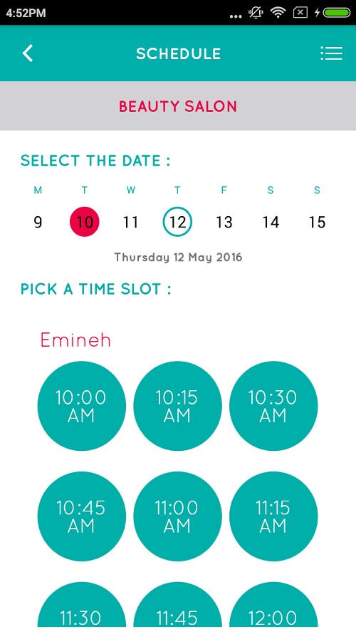 A directory app for nearby salons and spas screenshot 6