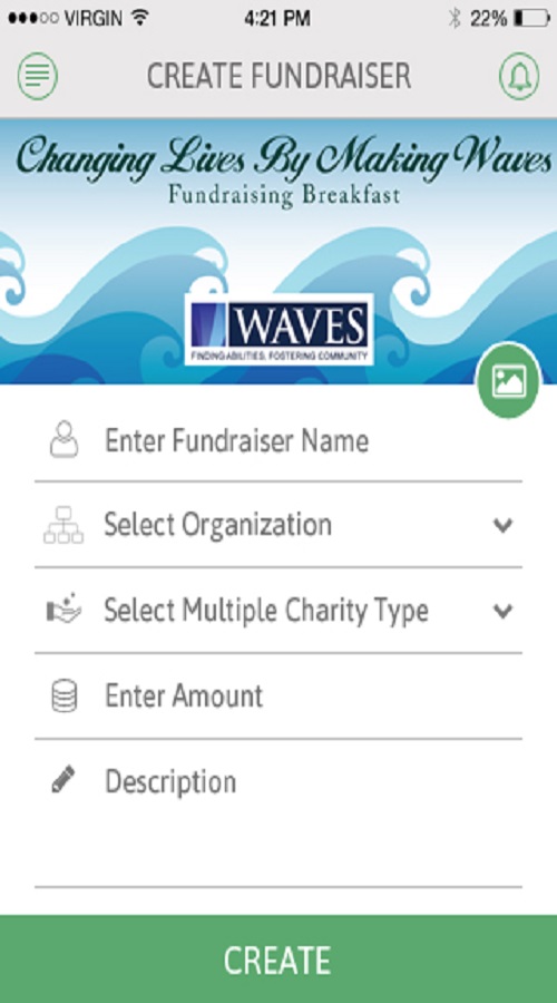 An app to manage your charities and charity targets screenshot 9