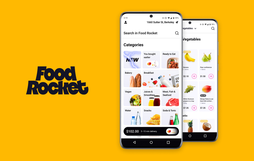 FoodRocket screenshot 2