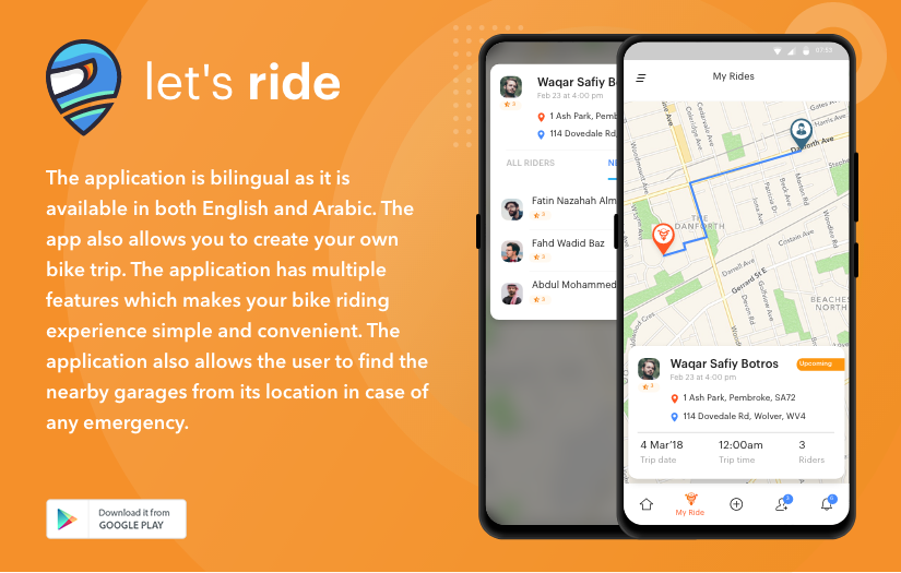 Bikers - Social Networking Application screenshot 1