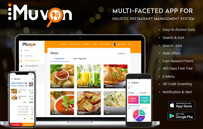 Imuvon - Best Restaurant Management System screenshot 1