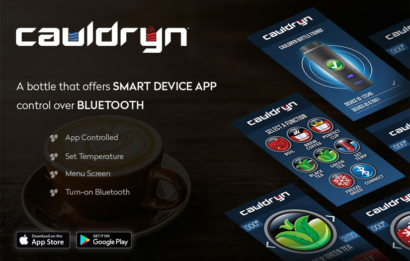 Cauldryn - Bluetooth low Energy App screenshot 1
