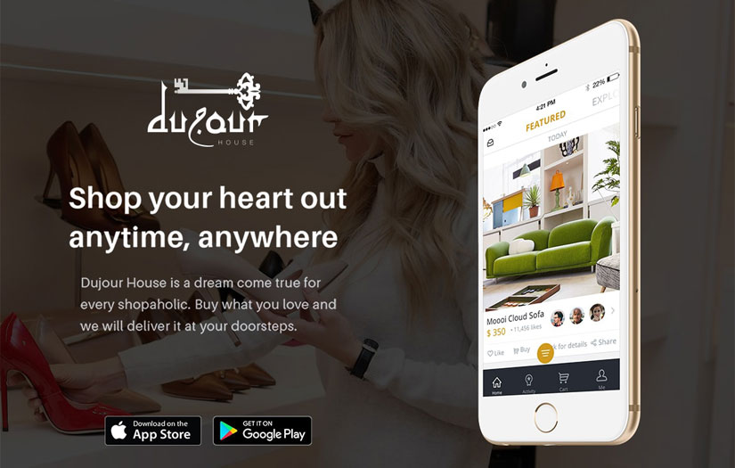 Dujour House - Mobile Marketplace App screenshot 1