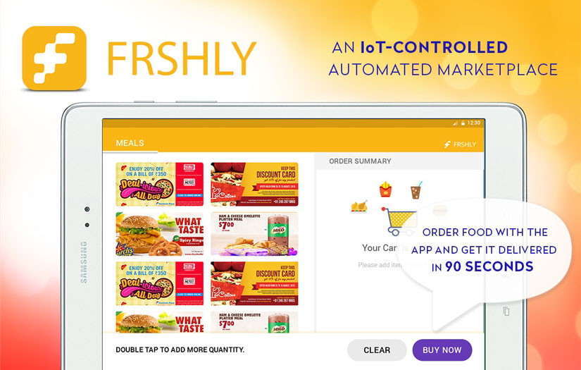 Frshly - ATM Food Solution screenshot 1