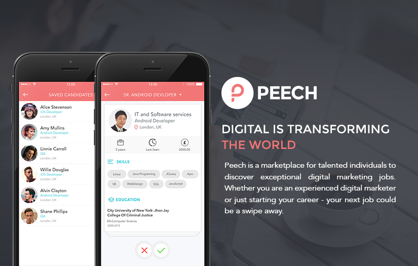 Peech App screenshot 1