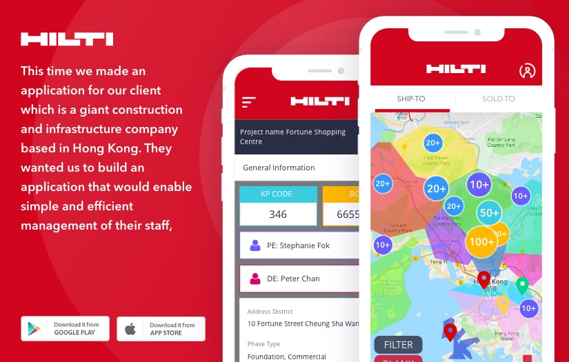 HilTi - Construction & Infrastructure Management App screenshot 1