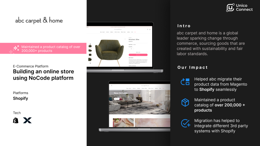 abc carpet & home | E-Commerce Platform screenshot 1