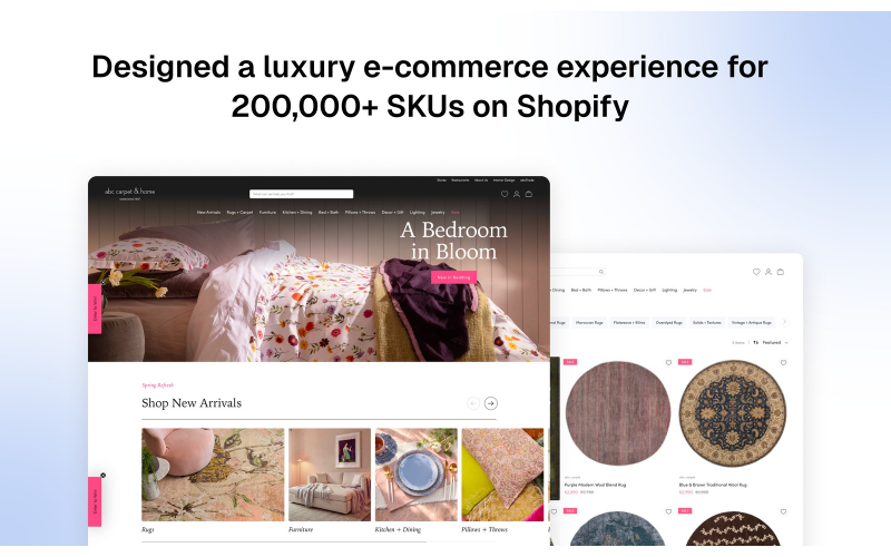 ABC Home: Luxury E-commerce screenshot 1