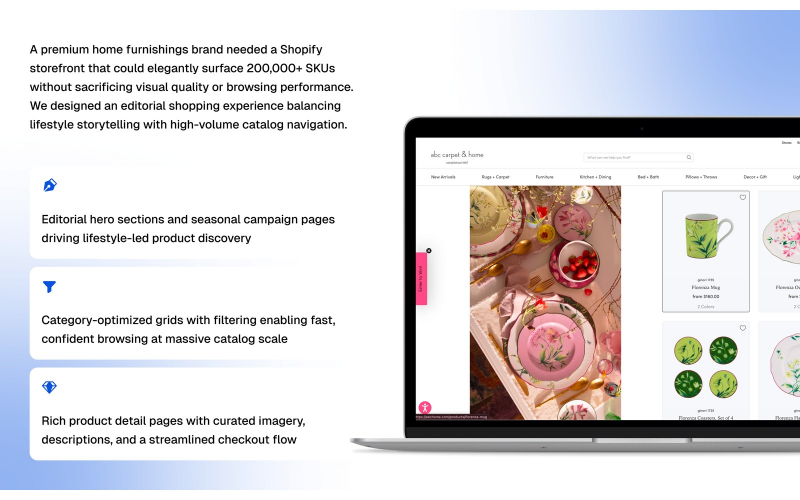 ABC Home: Luxury E-commerce screenshot 2