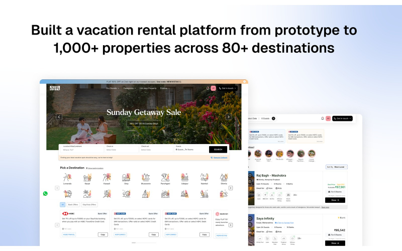 StayVista: Luxury Vacation Rental Platform screenshot 2